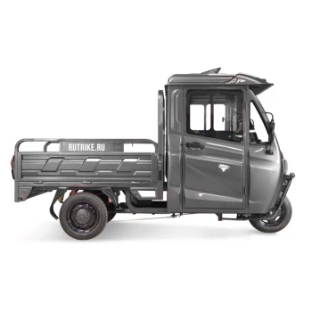 Грузовой электротрицикл Rutrike КАРГО Кабина 1500 60V1000W Серый